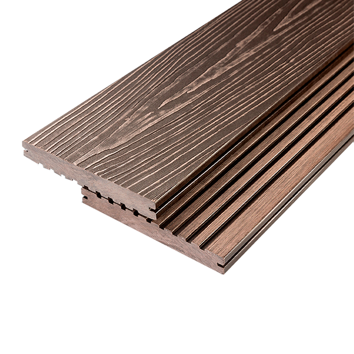 Террасная доска из ДПК RusDecking, UnoDeck Solid, Венге в Волгограде